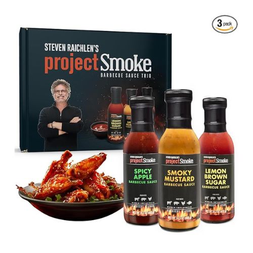 Steven Raichlen Project Smoke Barbecue Sauce Gift Box